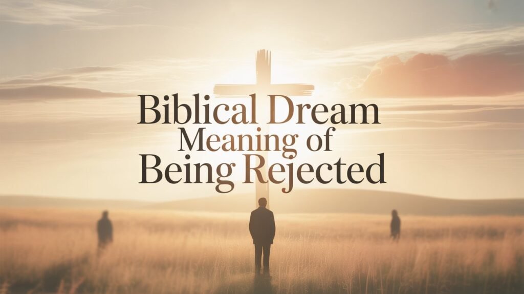 Biblical Dream Meaning of Being Rejected