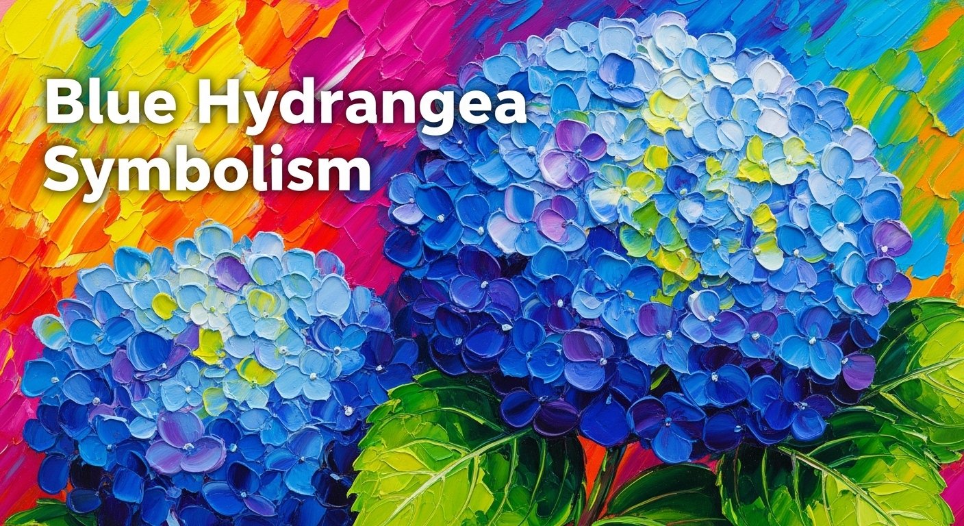 Hydrangea Connotations Blue Hydrangea Symbolism & Meaning Guide