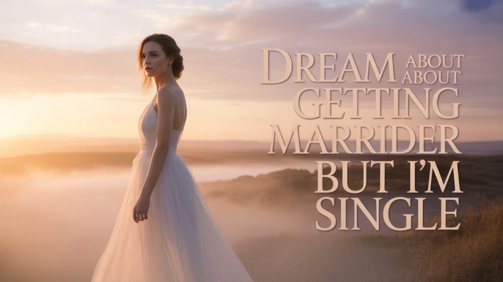 Dream About Getting Married But I’m Single