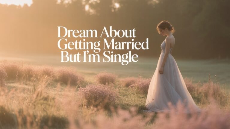 Dream About Getting Married But I’m Single