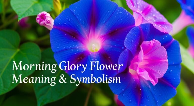Morning Glory Flower Meaning & Symbolism