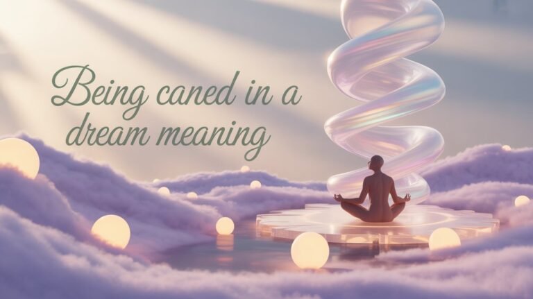 Being Caned in a Dream Meaning