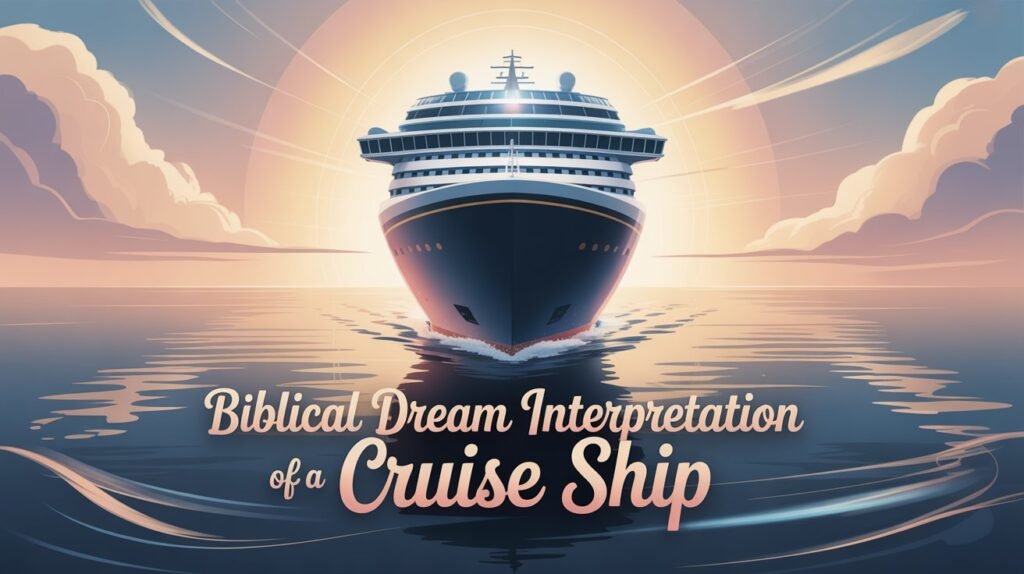 Biblical Dream Interpretation of a Cruise Ship