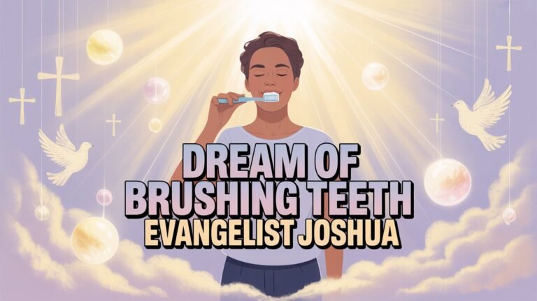 Dream of Brushing Teeth Evangelist Joshua