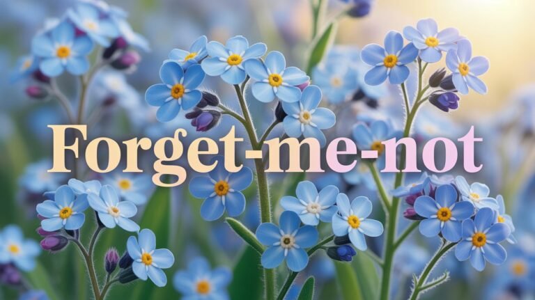 Forget-Me-Not Flower Symbolism