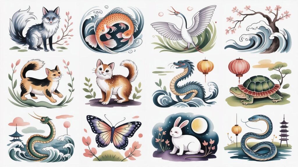 Japanese Animals Symbolism