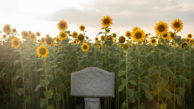 Sunflower Symbolism in Death