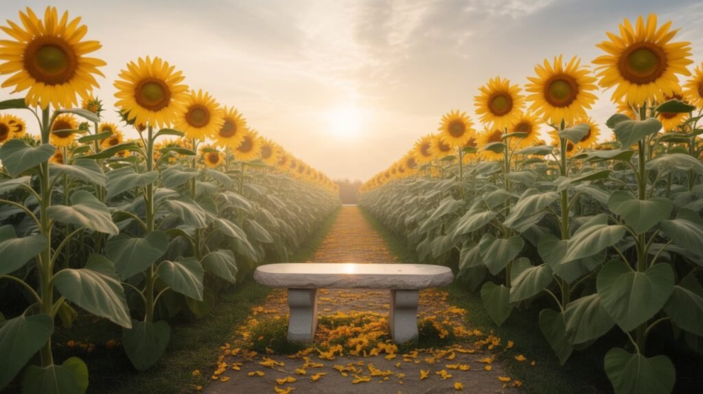 Sunflower Symbolism in Death 