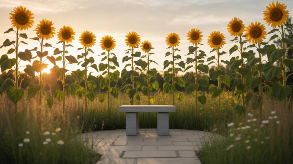 Sunflower Symbolism in Death 
