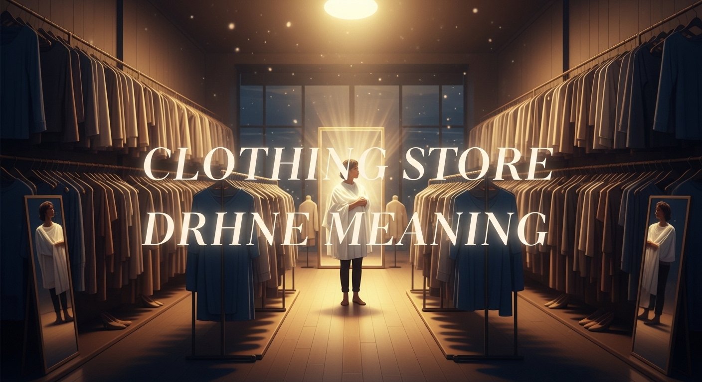 clothing store dream meaning