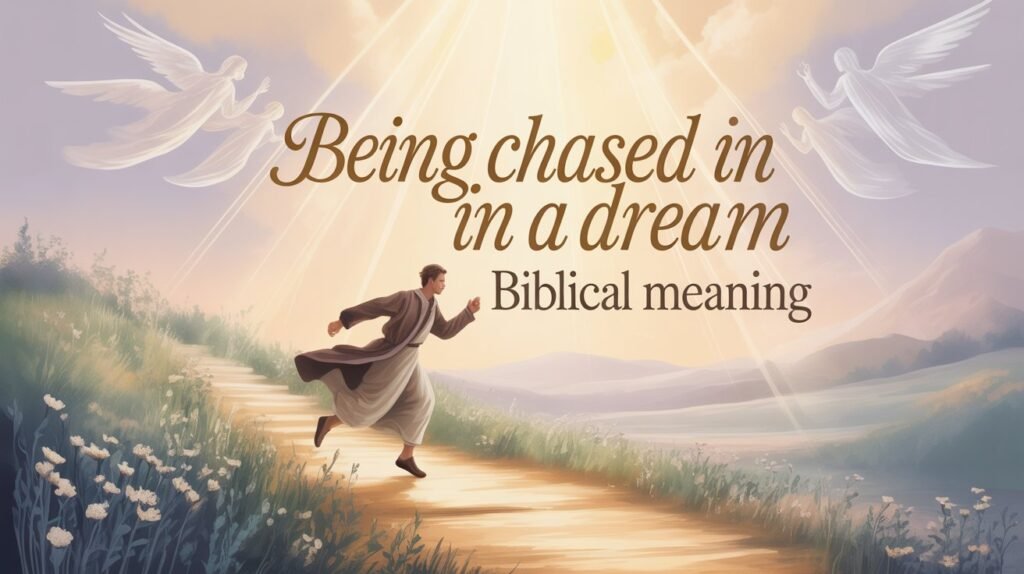 Being Chased in a Dream Biblical Meaning