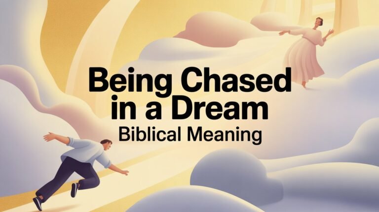Being Chased in a Dream Biblical Meaning