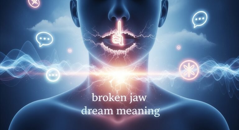 Broken Jaw Dream Meaning