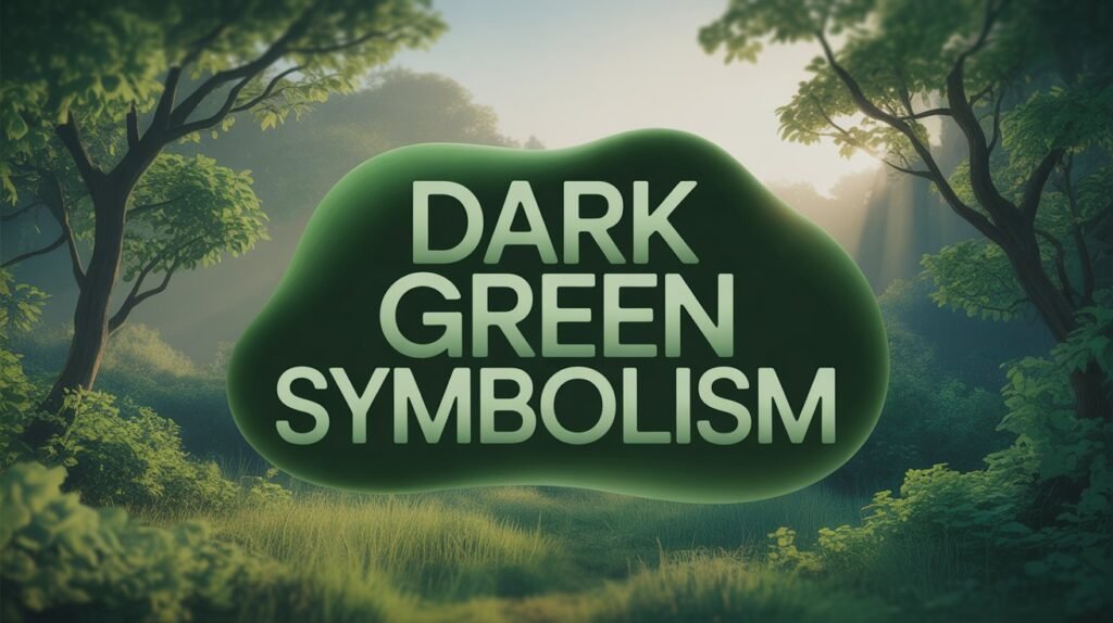 Dark Green Symbolism