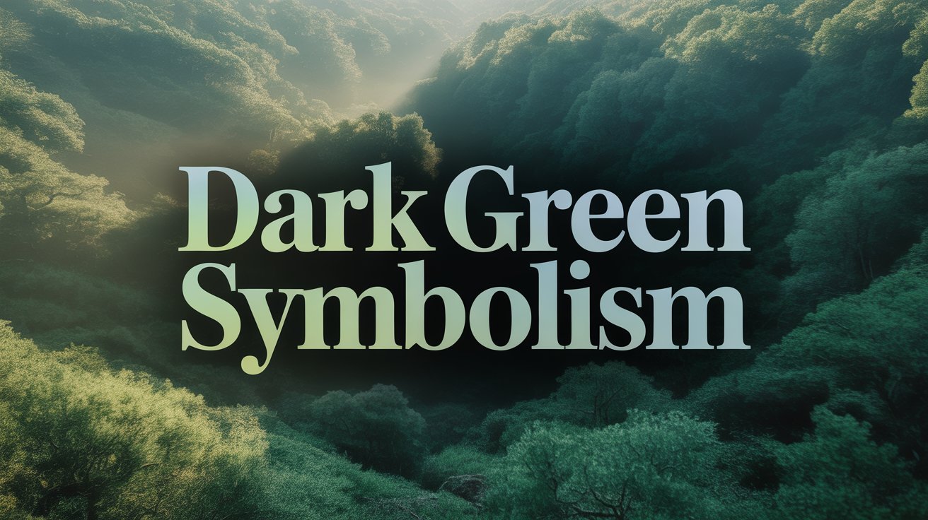 Dark Green Symbolism