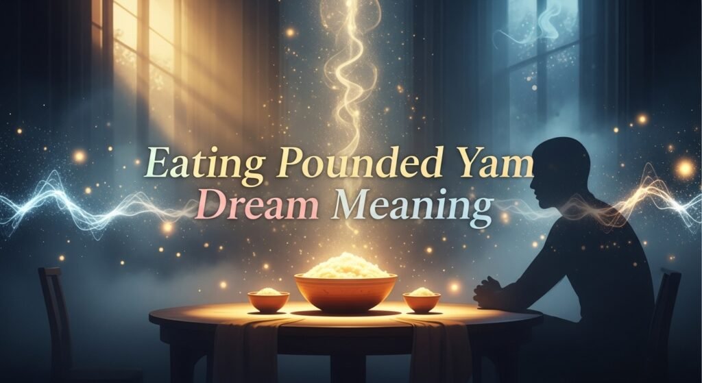 Eating Pounded Yam in Dream