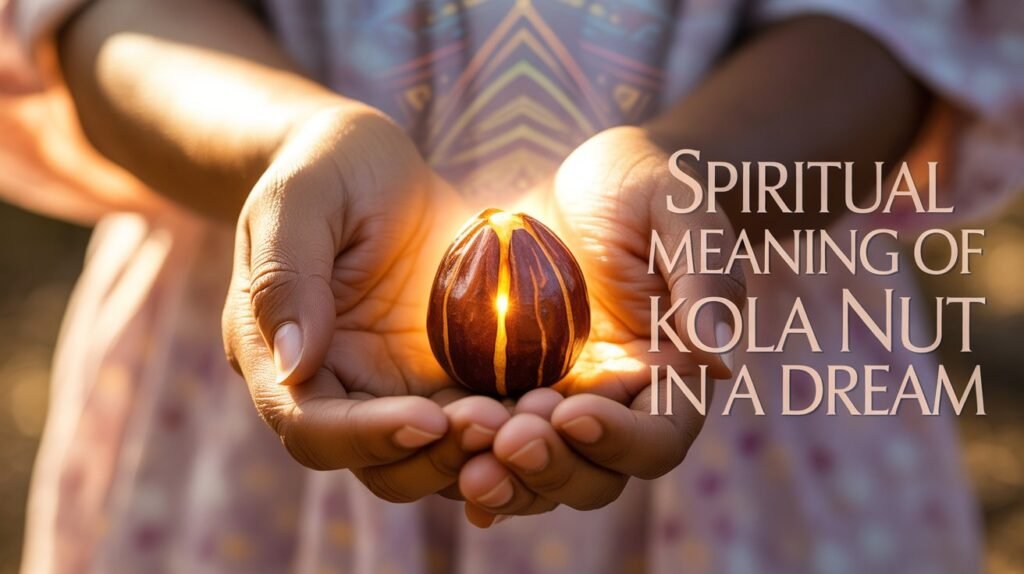 Spiritual Meaning of Kola Nut in a Dream