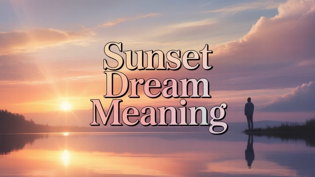 Sunset Dream Meaning