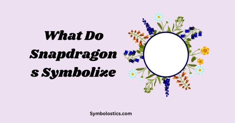 What Do Snapdragons Symbolize