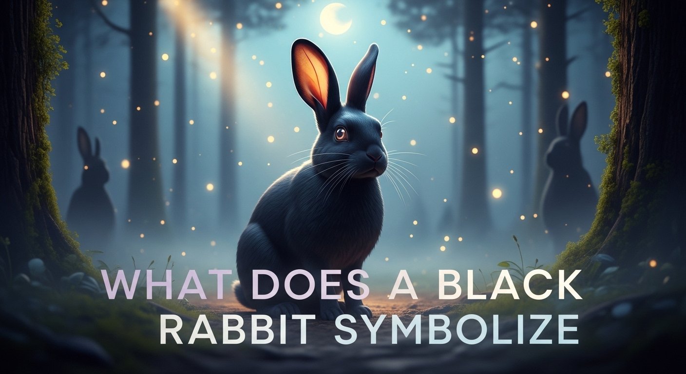 Black Rabbit Symbol Black Rabbit Symbolism: Spiritual & Dream Meaning Guide