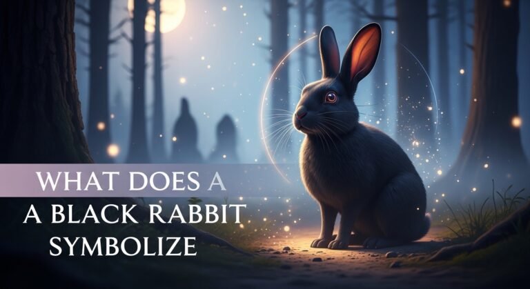 What Does a Black Rabbit Symbolize? (Spiritual, Cultural & Psychological Meaning)