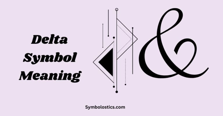 Delta Symbol Meaning