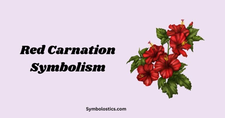 Red Carnation Symbolism