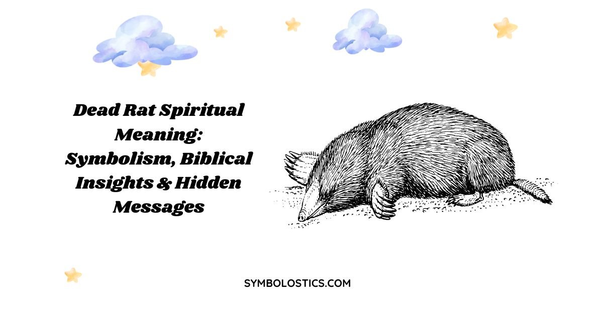 Dead Rat Spiritual Meaning: Symbolism, Biblical Insights & Hidden Messages