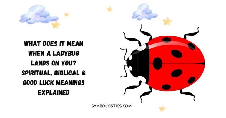 What Does It Mean When a Ladybug Lands on You? Spiritual, Biblical & Good Luck Meanings Explained