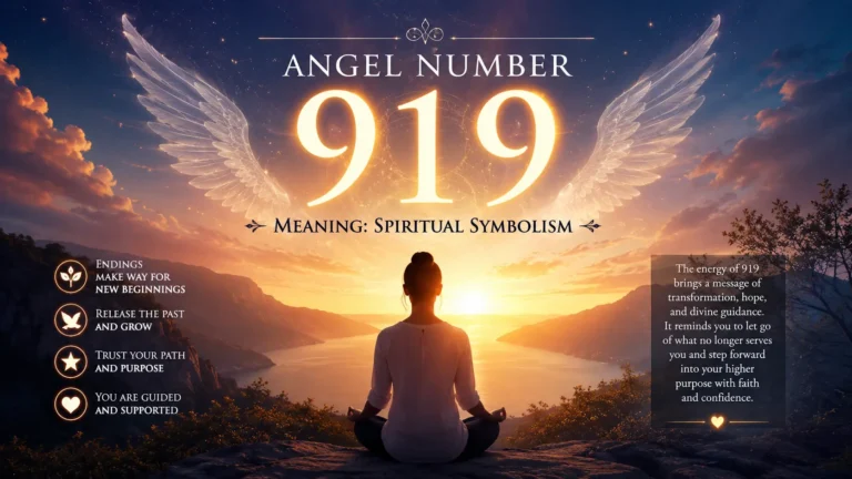 Angel Number 919 Meaning