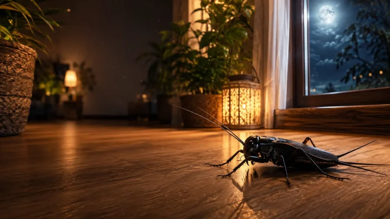 Black Cricket in the House Meaning Spiritual Signs & Luck