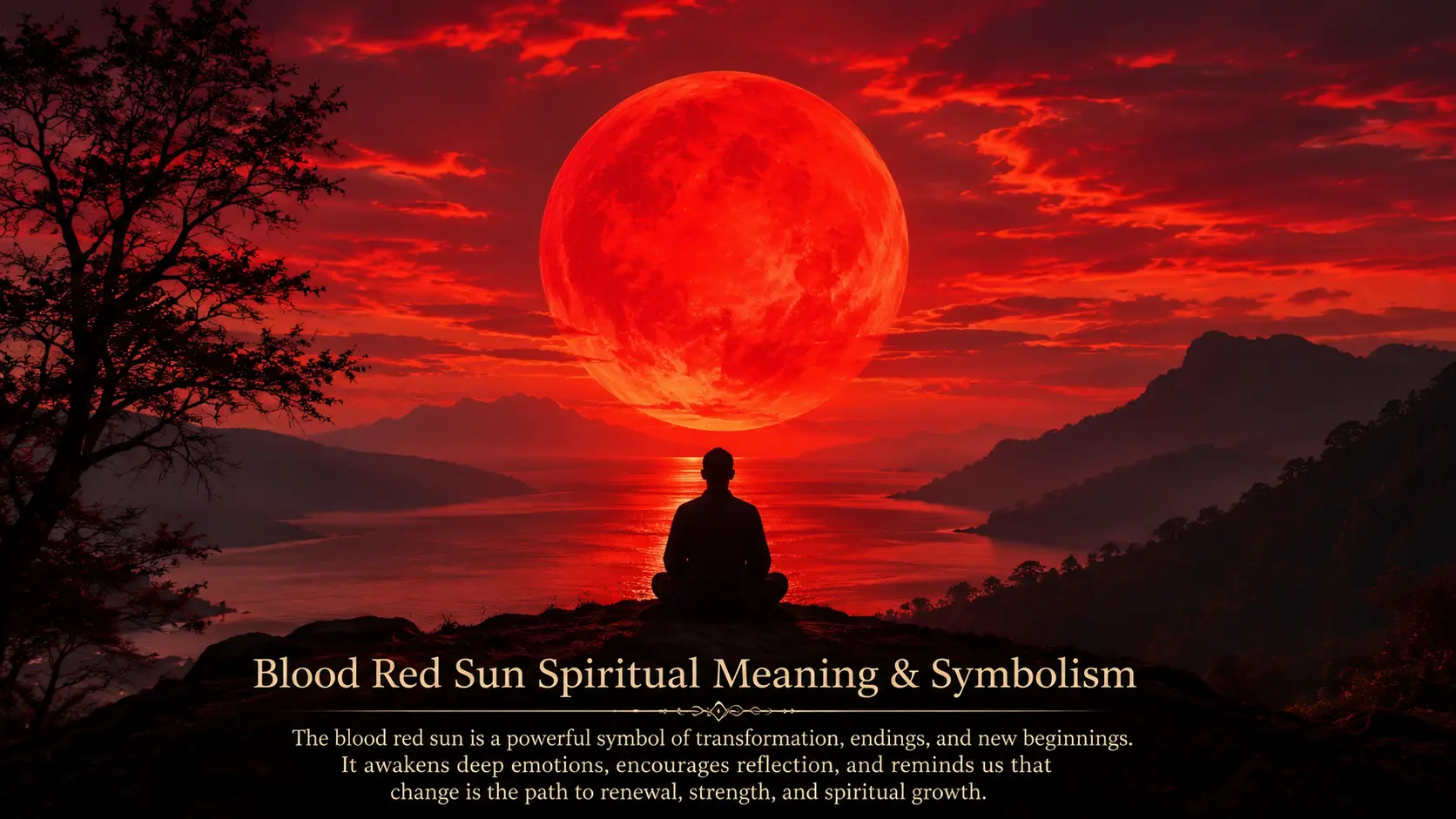 Blood Red Sun Spiritual Meaning