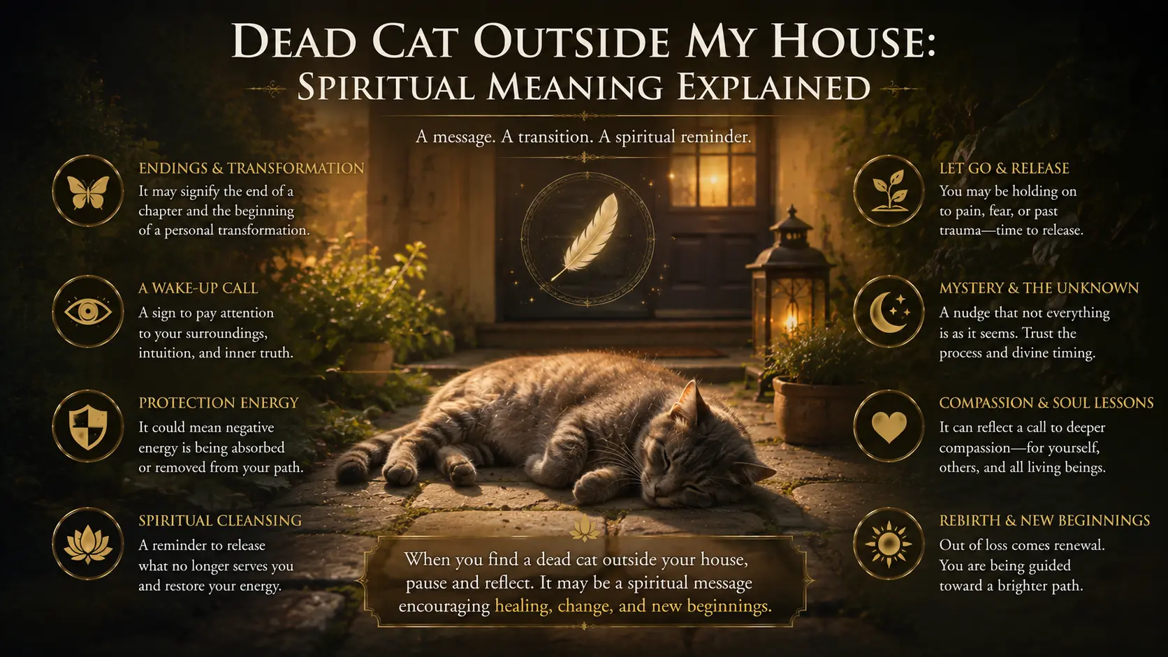 Dead Cat Outside My House
