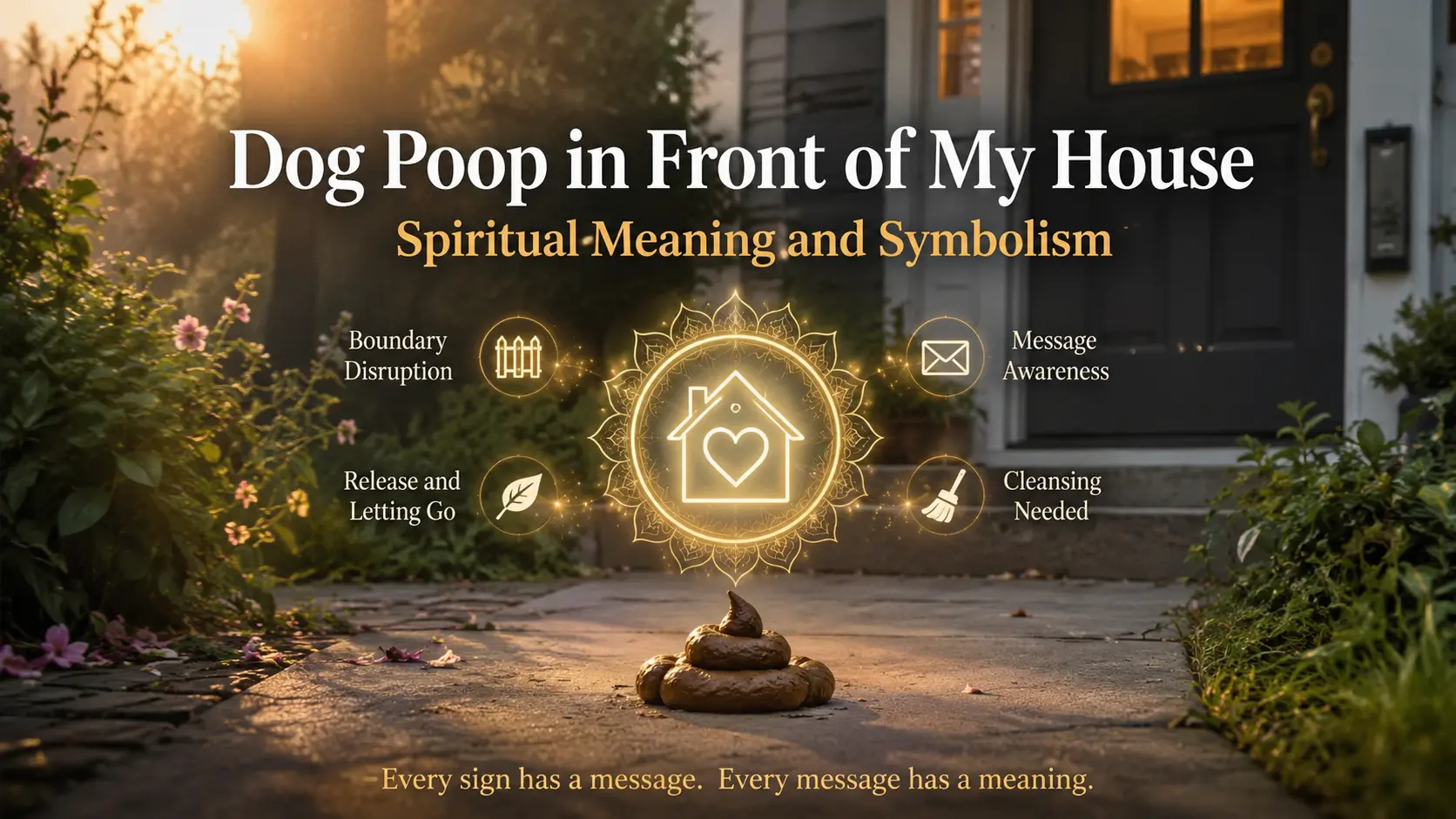 Dog Poop in Front of My House Spiritual Meaning and Symbolism