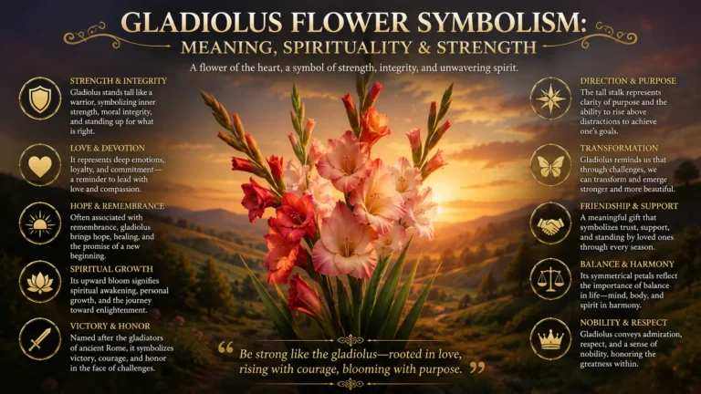 Gladiolus Flower Symbolism