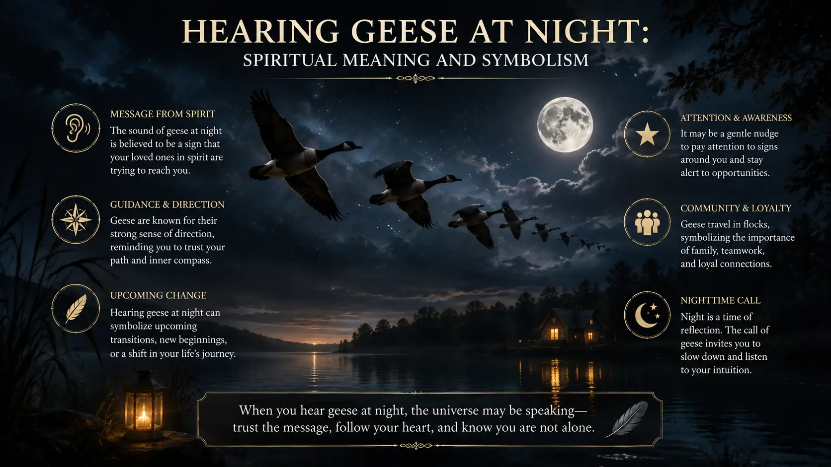 Hearing Geese at Night