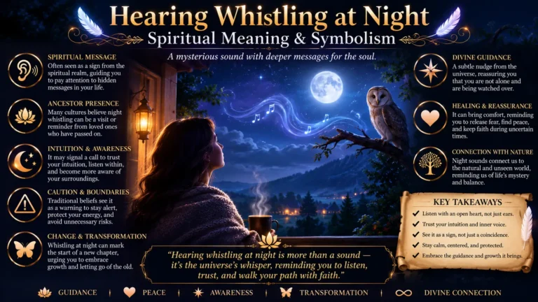 Hearing Whistling at Night: Spiritual Meaning