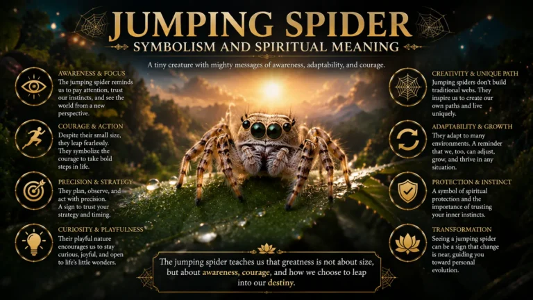 Jumping Spider Symbolism and Spiritual