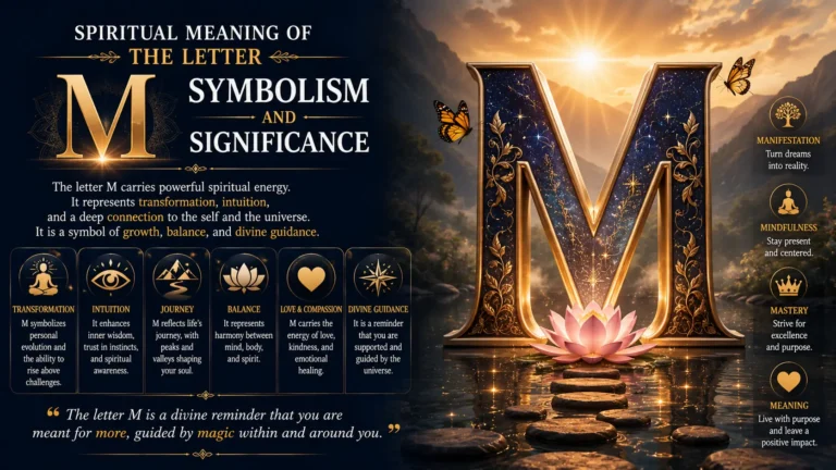Spiritual Meaning of the Letter M