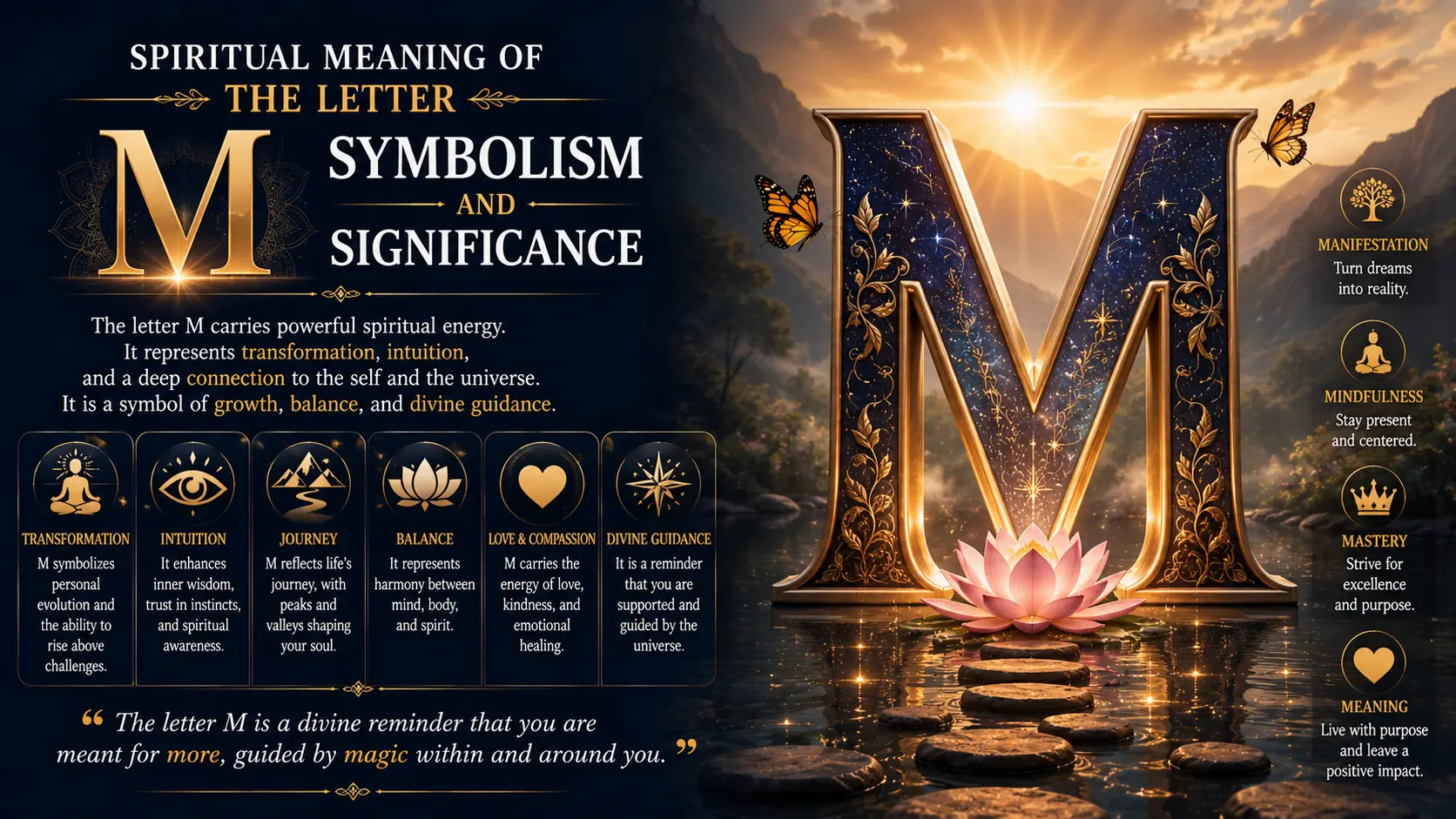 Spiritual Meaning of the Letter M