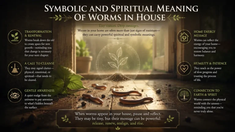 Symbolic and Spiritual Meaning of Worms in House
