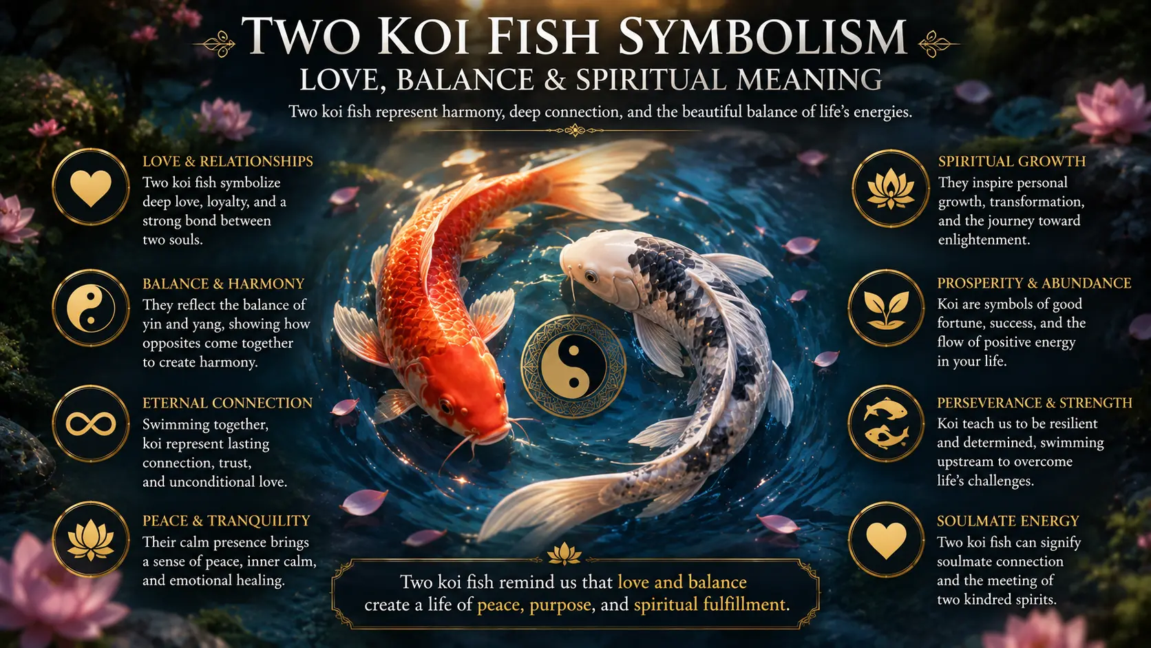 Two Koi Fish Symbolism