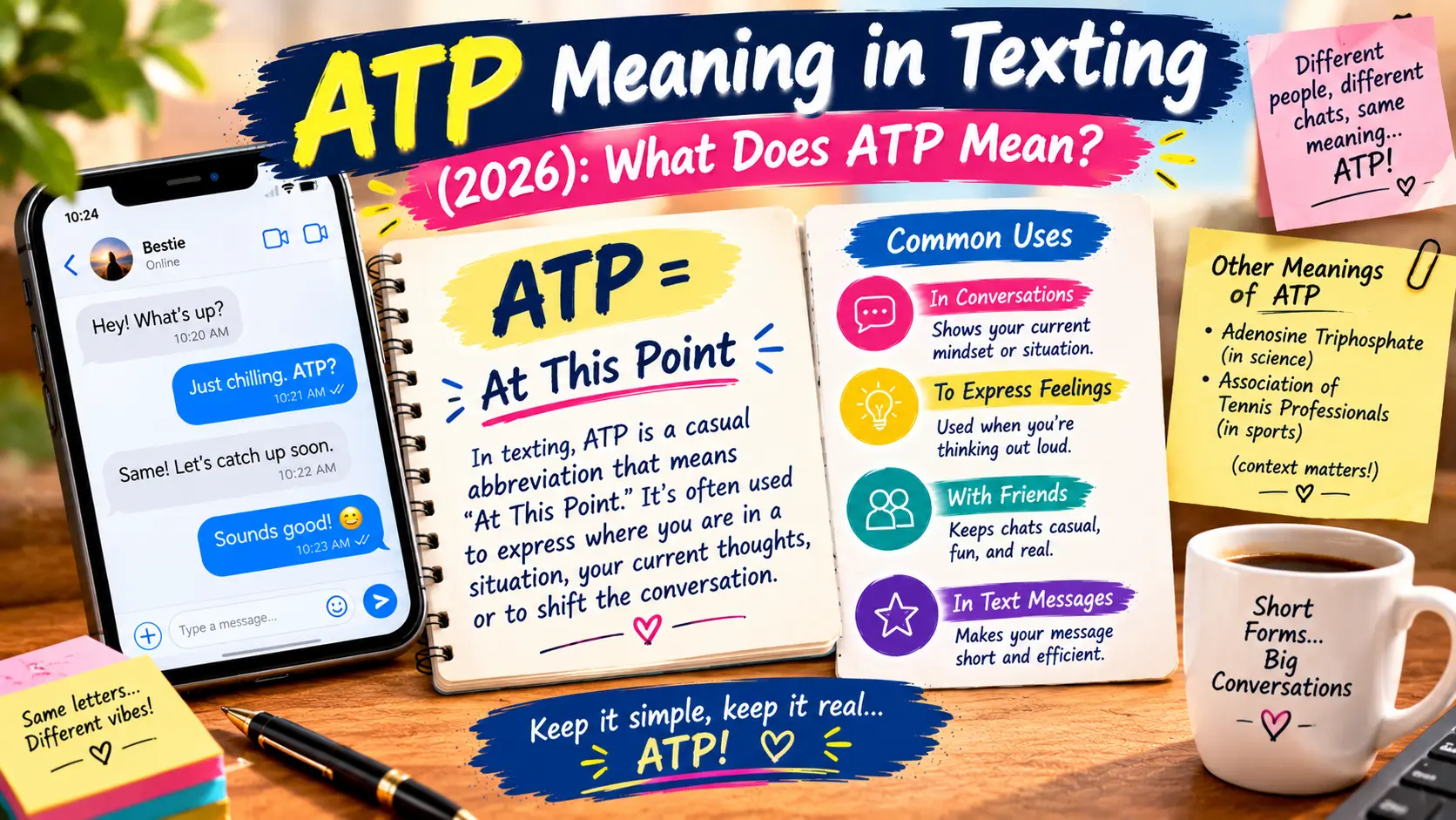 ATP Meaning in Texting