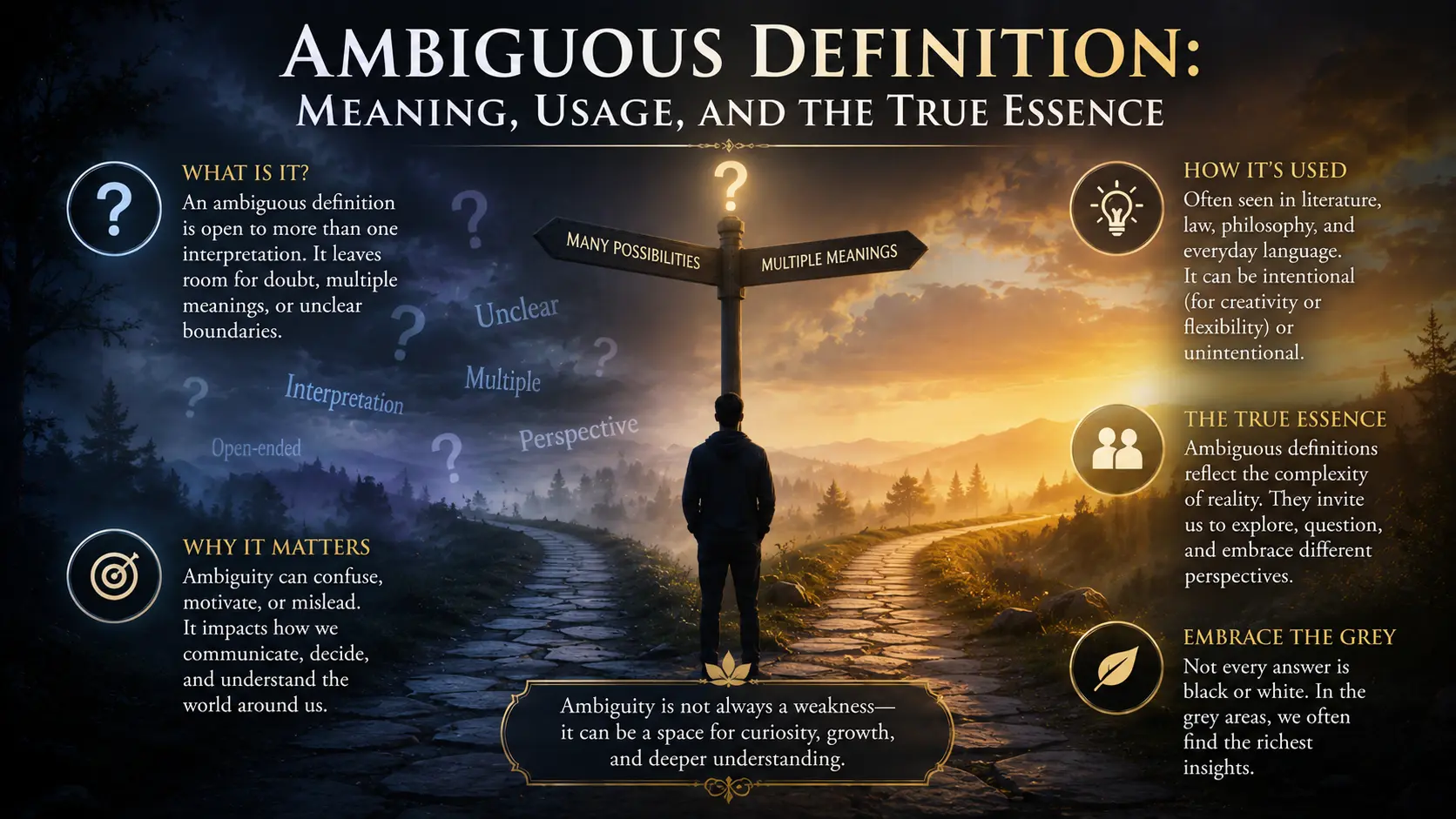 Ambiguous Definition