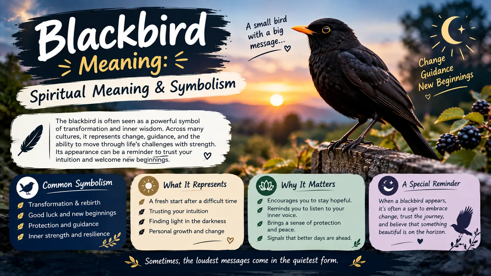 Blackbird Meaning