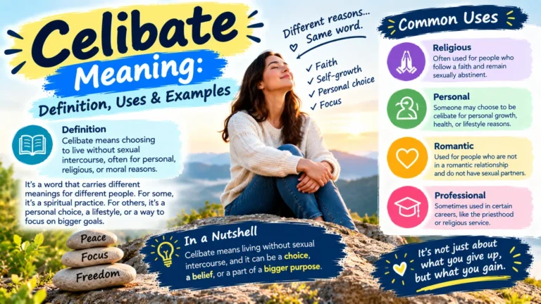 Celibate Meaning