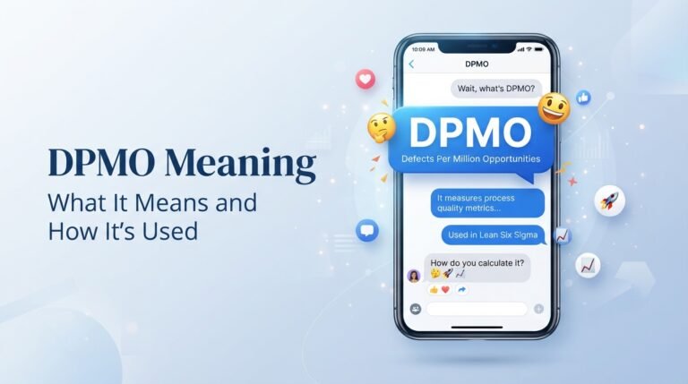 DPMO Meaning: What It Means and How It’s Used