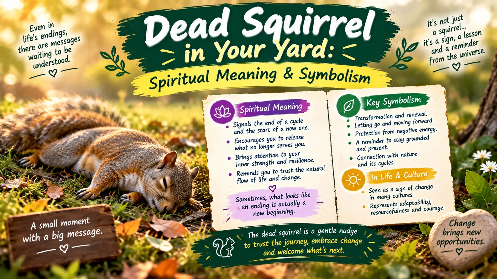 Dead Squirrel in Your Yard