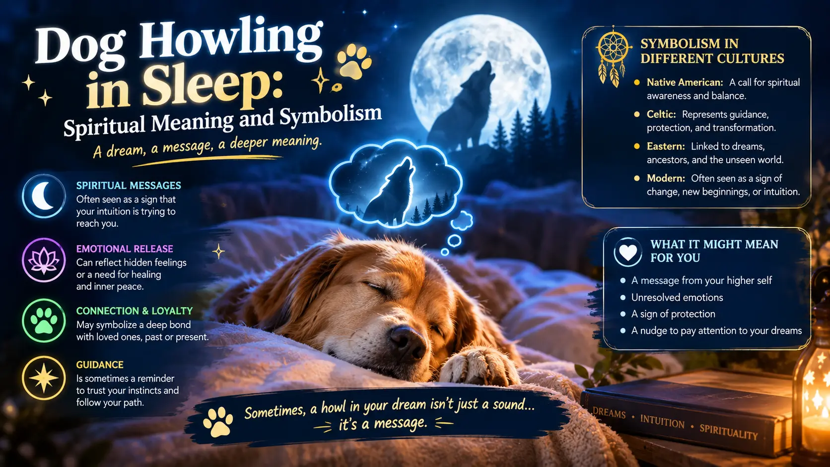 Dog Howling in Sleep