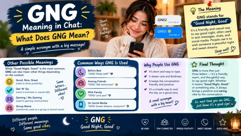 GNG Meaning in Chat